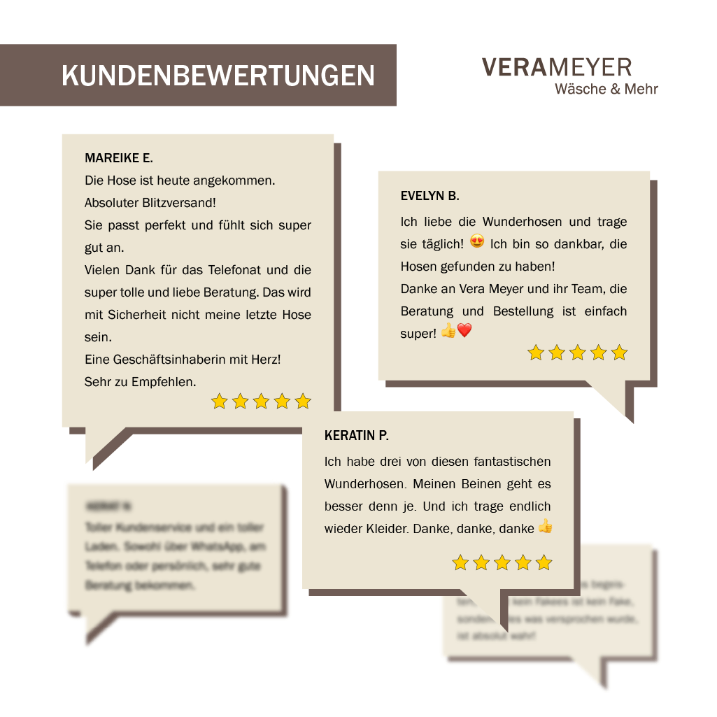 Bundle Lymph O Fit Wunderhose Schwarz inkl. zwei Taillenslips - Vera Meyer