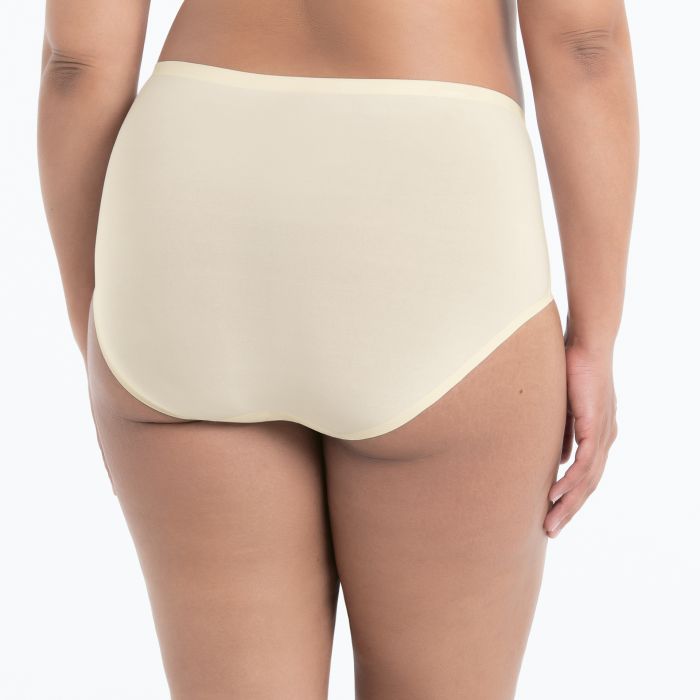 6er-Pack Soft Stretch Taillenslip Schwarz, Haut & Champagne 36-52 - Vera Meyer