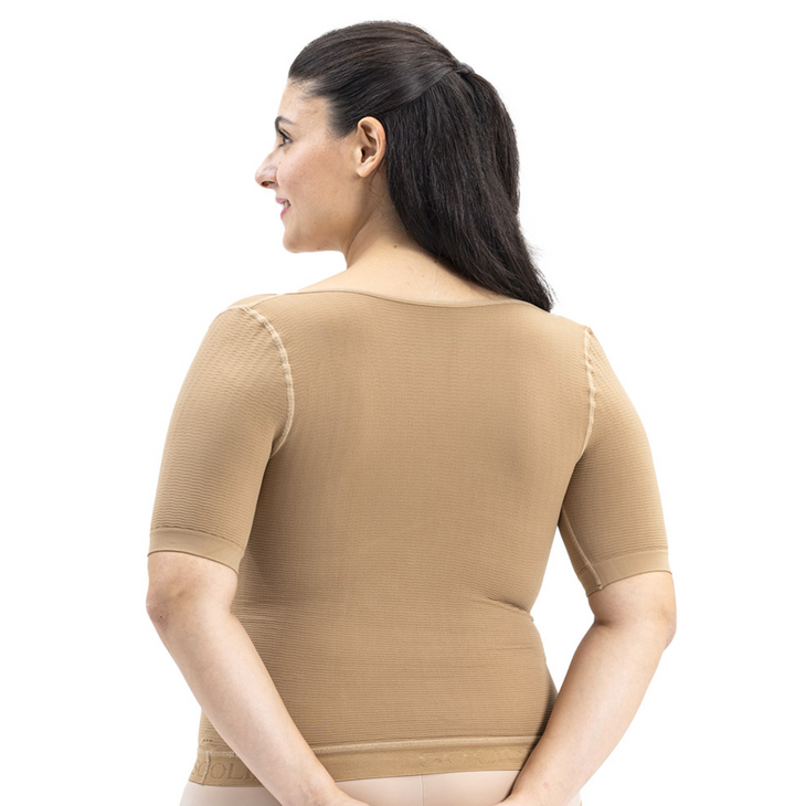 Silber Wellen Kompressions Top - Vera Meyer