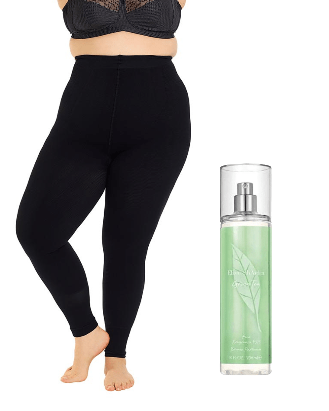 Compressieleggings Zilveren Golf 55-150kg & Green Tea Spray - Vera Meyer