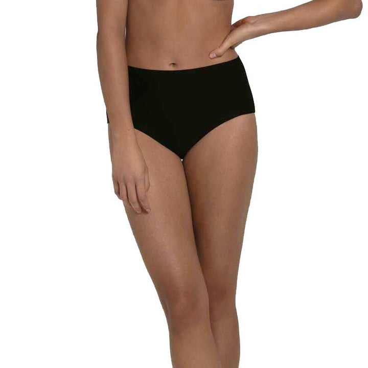 Soft Stretch Rio and high-waisted briefs 36 - 52 - Color black - Vera Meyer