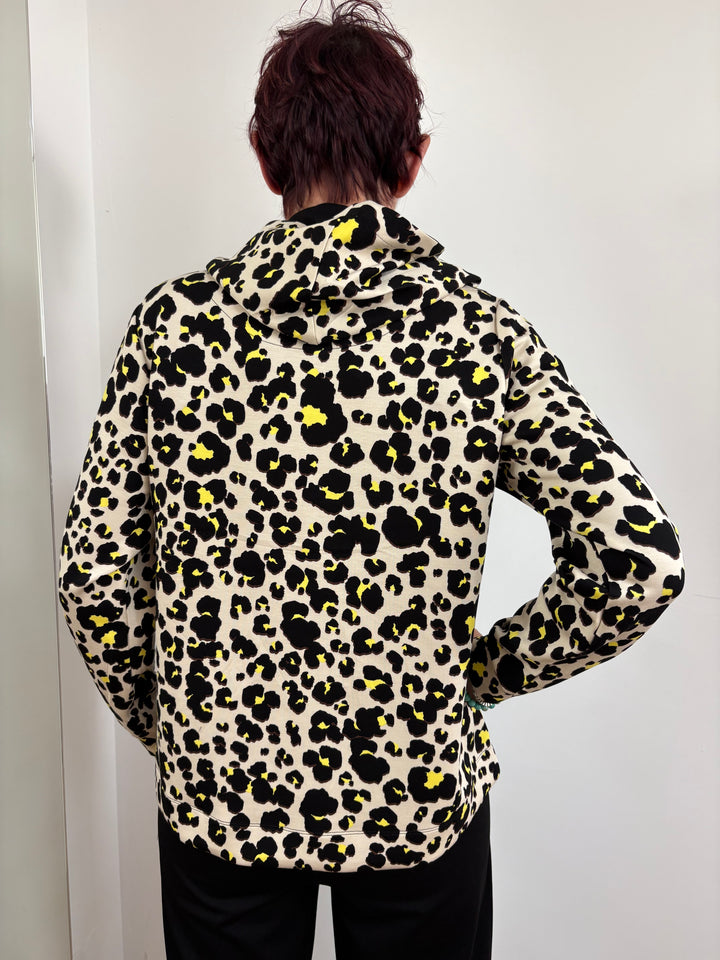 Sweatshirt Leoparden-Muster - Vera Meyer