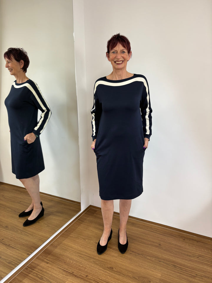 Kleid mit Streifen Look - Vera Meyer