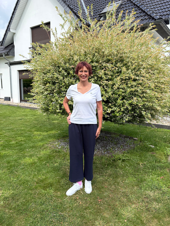 Neue Culotte ohne Bundfalte Blau
