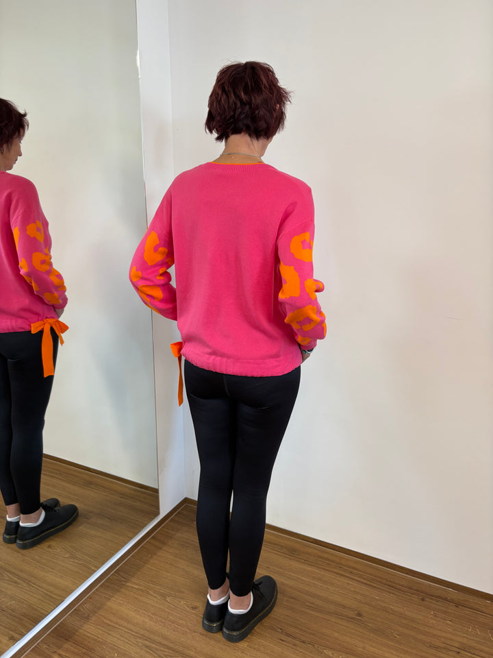 Colorful knit sweater - Vera Meyer