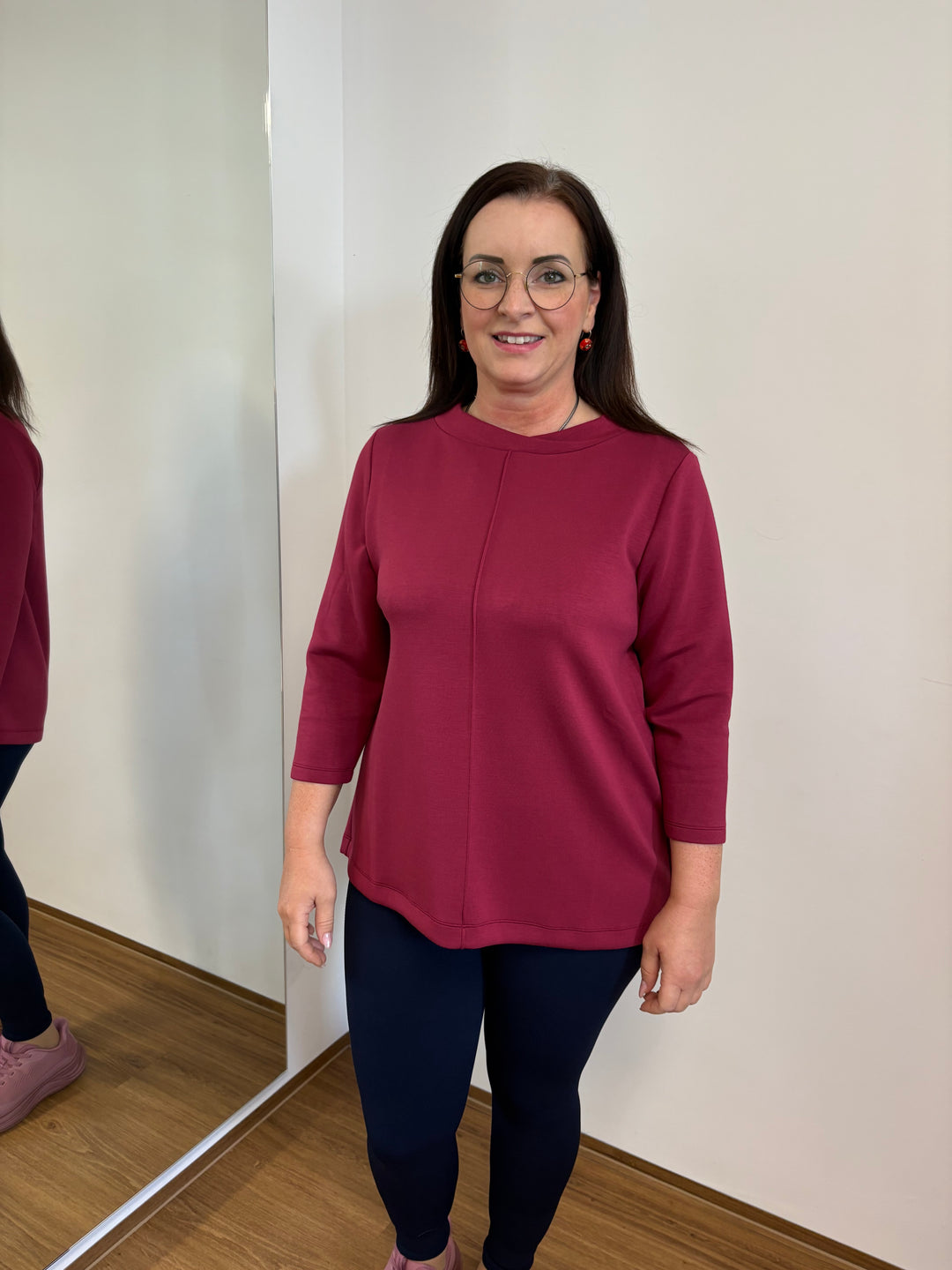 3/4 sleeve top size 44 - Vera Meyer