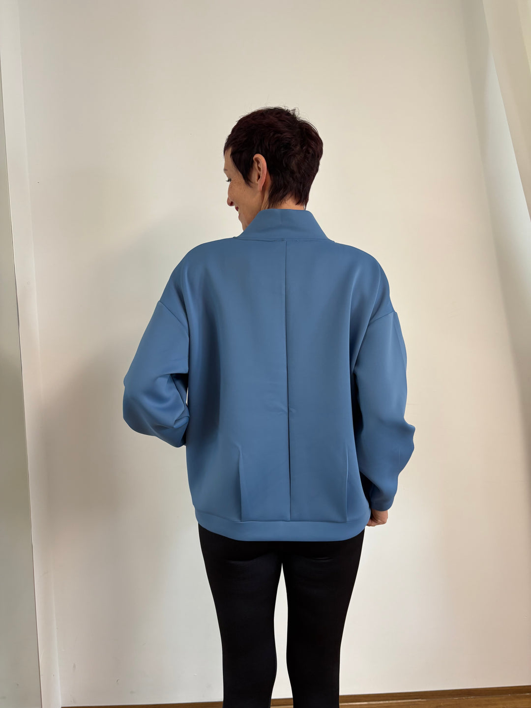 Blaue Reißverschlussjacke - Vera Meyer