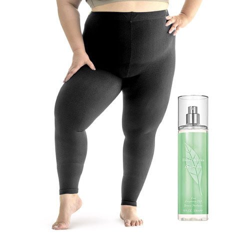 8 jaar Vera Meyer - Compressieleggings Curvy & Groene thee spray - Vera Meyer
