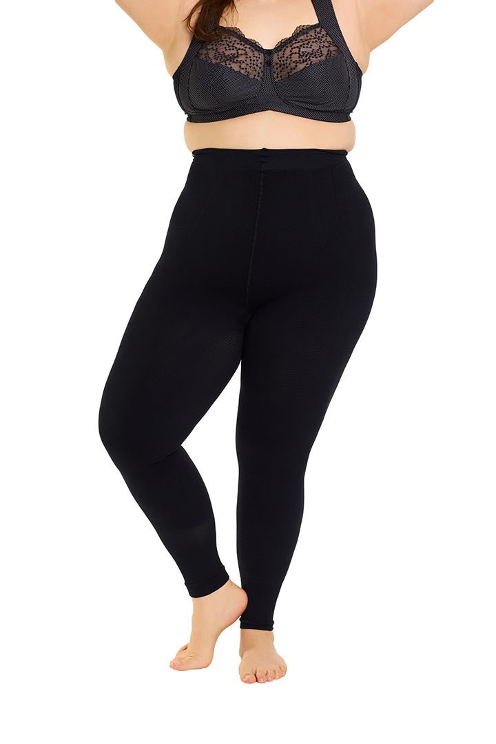 Silver Wave Compression Curvy Leggings 55 - 150KG Weight Class 1 - Vera Meyer