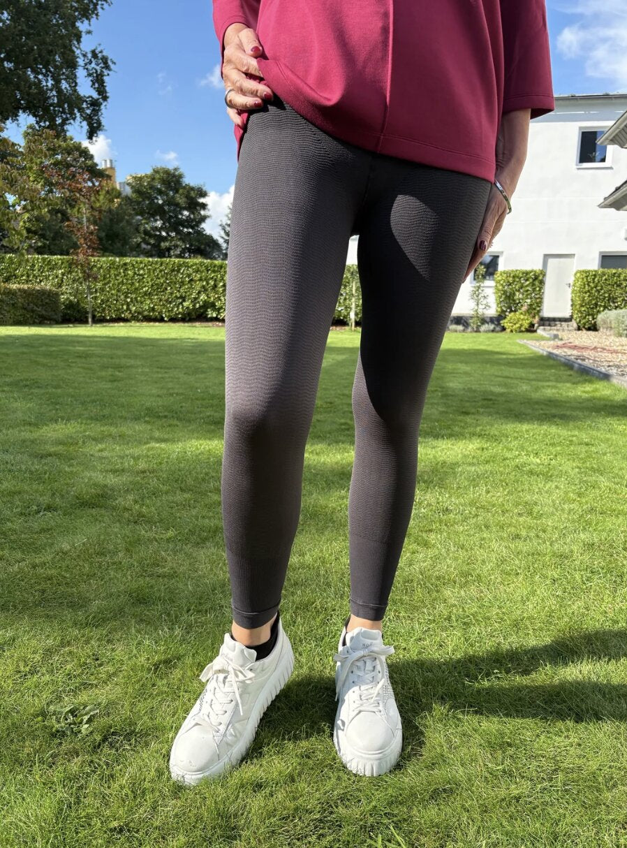 Silber Welle Kompressionshose mit dreidimensionalem Wellengewebe